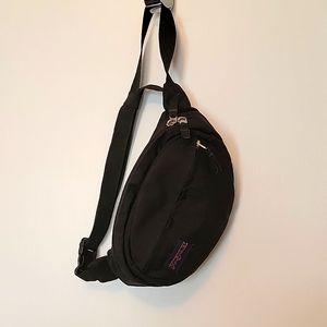 Jansport black fannypac